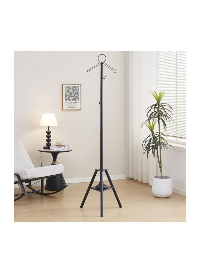 DENX DX3619 Aromatherapy Floor Clothes Hanger 175 cm Iron Stand with Fragrance Censer - Image 3